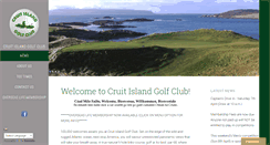 Desktop Screenshot of cruitislandgolfclub.com